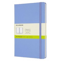 Блокнот Moleskine Classic Large A5 120 листов без линовки голубой на сшивке (130x210 мм)